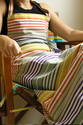 striped aprons
